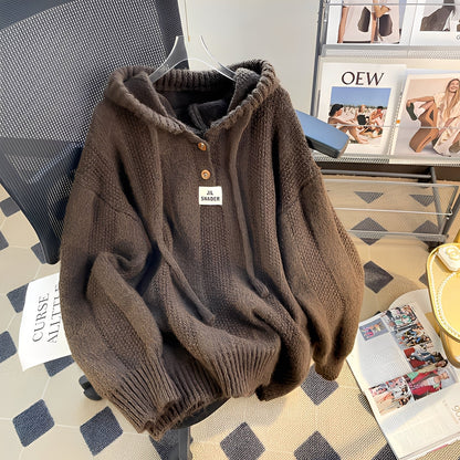 Haylee - Bequemer Damen-Pullover mit Knöpfen