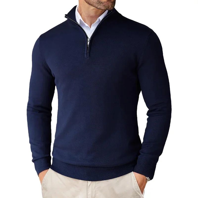 Bowen - Modischer Herrenpullover mit Reißverschluss