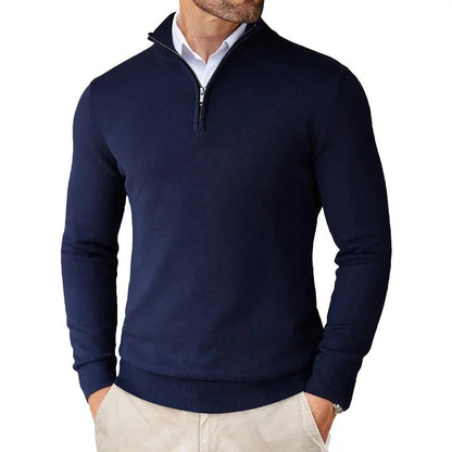 Bowen - Modischer Herrenpullover mit Reißverschluss
