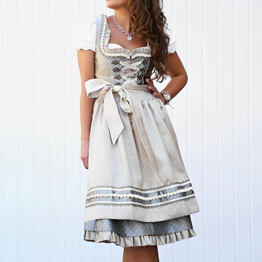 Kaylie - Traditionelles Damen-Outfit mit Schürze für das Oktoberfest