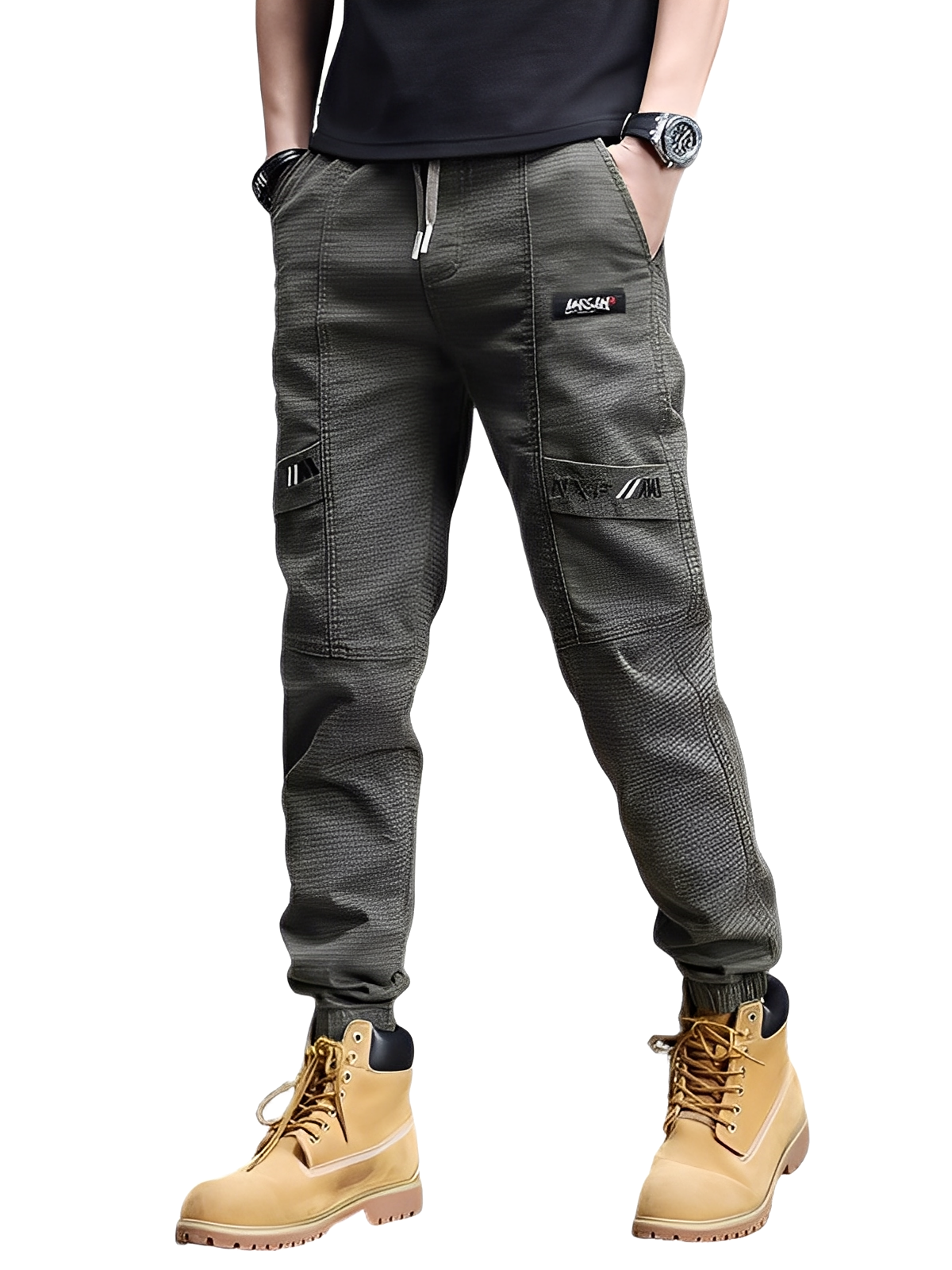 Alvin - Moderne Stretch-Jogginghose mit Kordelzug für Männer