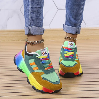 Erika – Orthopädische Schuhe Regenbogen