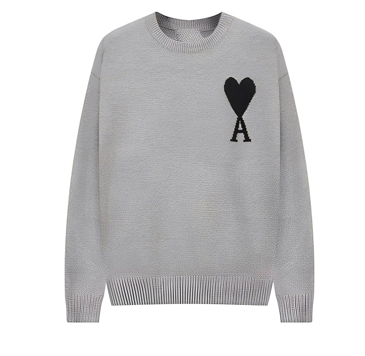 Darden - Einfacher Herrenpullover mit Herzmotiv