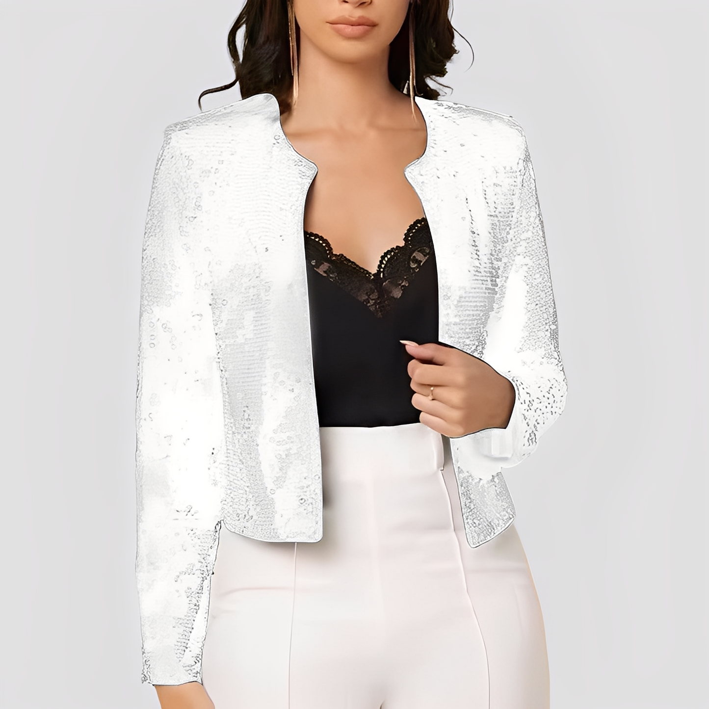 Shannen - Eleganter Damenblazer mit Glanz