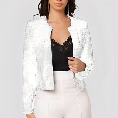 Shannen - Eleganter Damenblazer mit Glanz