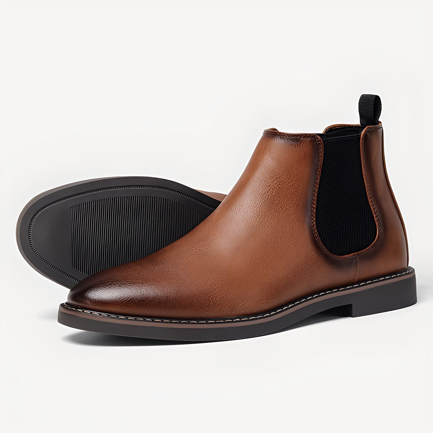 Clifton - Traditionelle Chelsea-Boots aus Leder für Männer