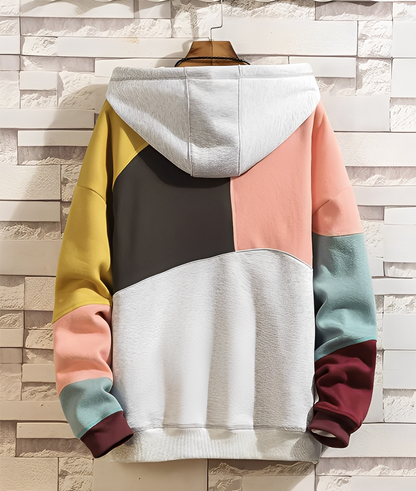 Stephen - Farbiger, bequemer Herren-Kapuzenpullover