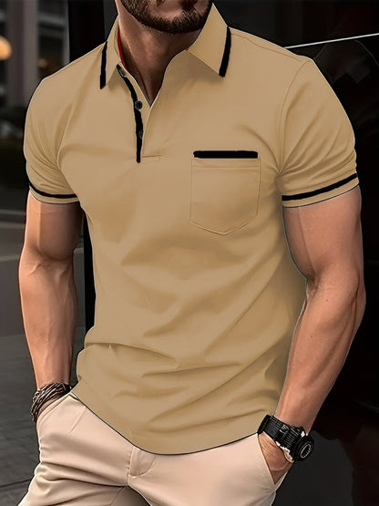 Garrick - Komfortables Herren-Poloshirt mit Tasche