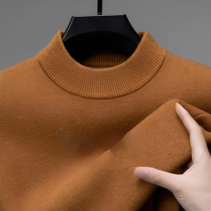 Davis - Gemütlicher Kaschmirpullover mit Saum für Männer
