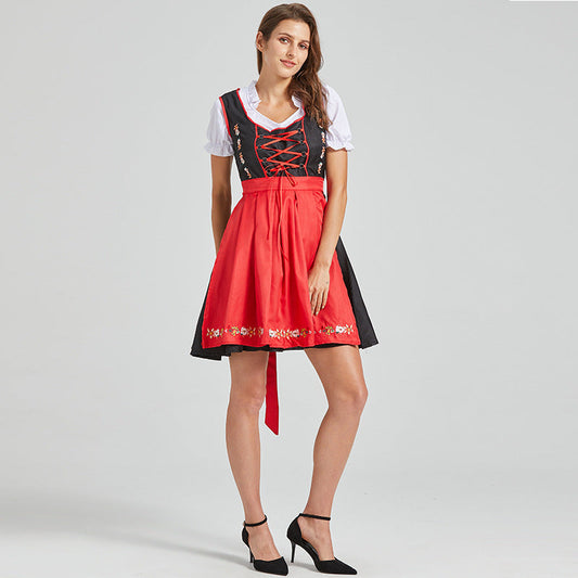 Kayleen - Klassisches, fließendes Oktoberfestkleid für Damen