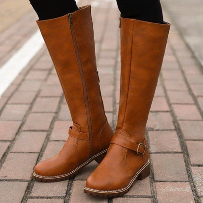 Marly - Bequeme Damenstiefeletten mit Dekoschnalle