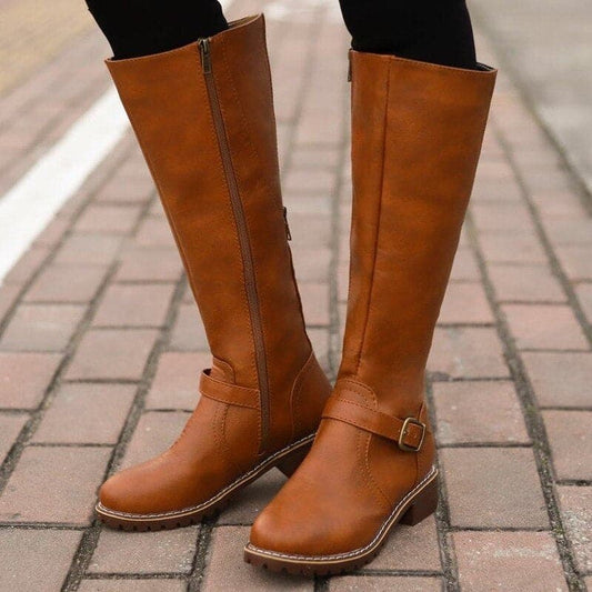 Marly - Bequeme Damenstiefeletten mit Dekoschnalle