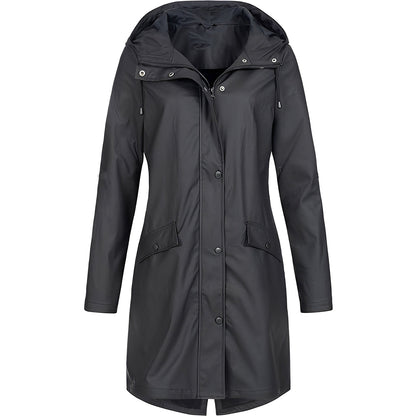 Mirabel - Damen langer Mantel, winddicht