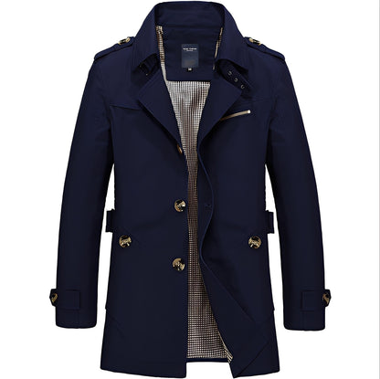 Harry - Komfortable, mittelgroße Herren-Windjacke