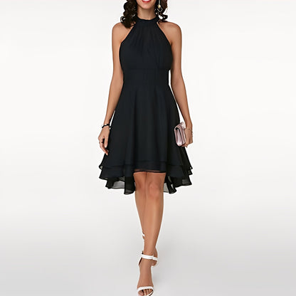 Melissa - Frauen-Chiffonkleid mit schönen Rüschen
