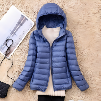 Lyndsay - Bequeme, eng geschnittene Damen-Daunenjacke