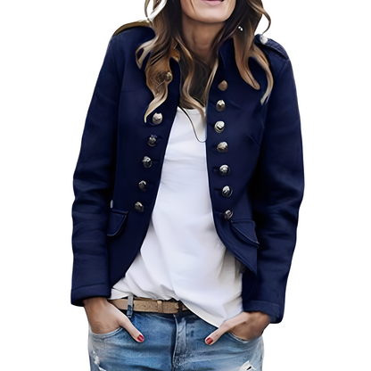 Rhoda - Schicker Blazer mit Stehkragen für Frauen
