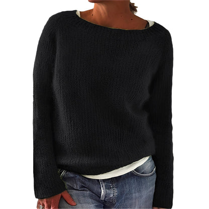 Angelia - Gemütlicher, warmer Damenpullover aus weichem Strick