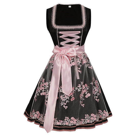 Elenora - ärmelloses Dirndlkleid mit Schlitz für Frauen für das Oktoberfest