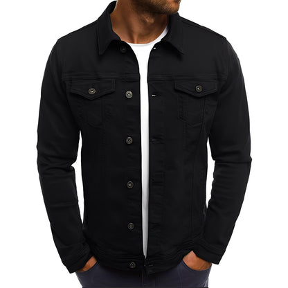 Steven - Modische Jeansjacke mit Taschen für Männer