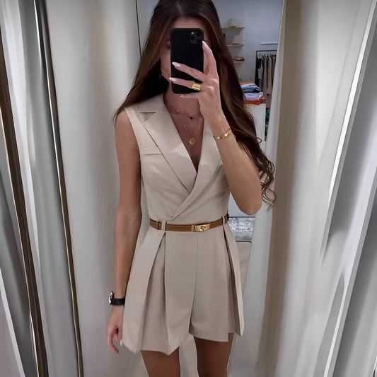 Nina – Modischer und Bequemer Kurzer Jumpsuit für Damen