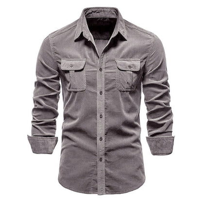 Rowen - Einfaches Herrenshirt mit Taschen