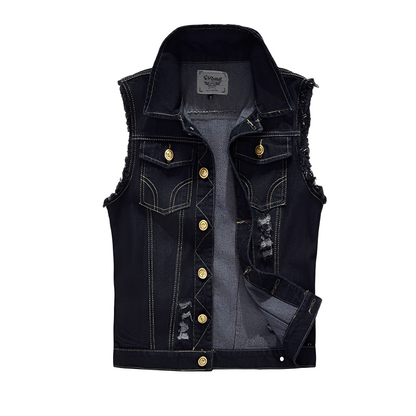 Morley - Klassische Jeansweste mit Taschen für Herren