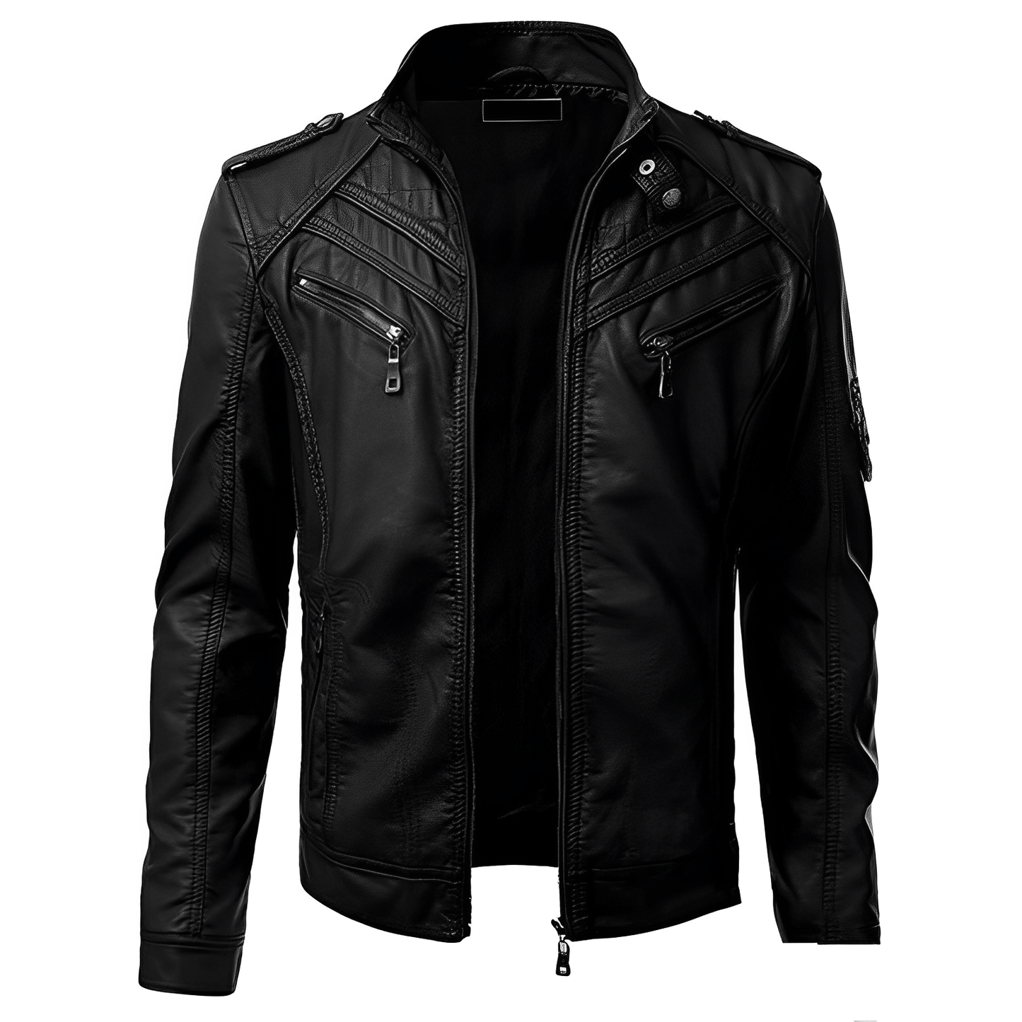 Lucas - Luxus-Lederjacke im modernen Stil