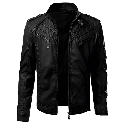 Lucas - Luxus-Lederjacke im modernen Stil
