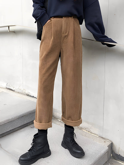 Shelbie - Damenhose im klassischen Cord-Look