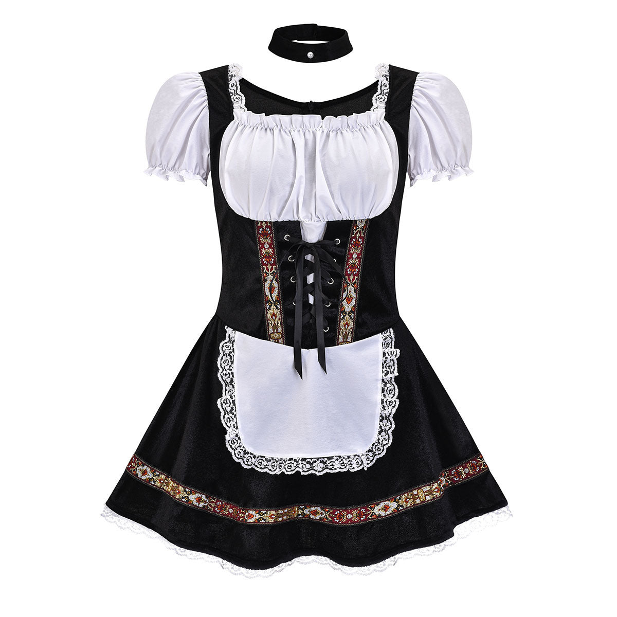 Delphia - Modisches kurzes Damen-Dirndl fürs Oktoberfest