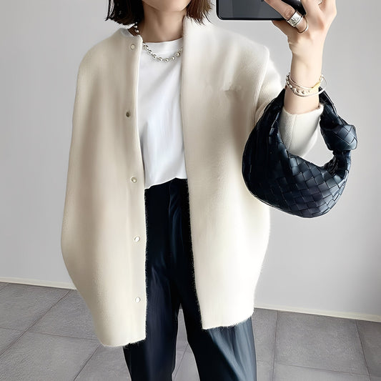Dahlia - Eleganter, locker geschnittener Damen-Cardigan