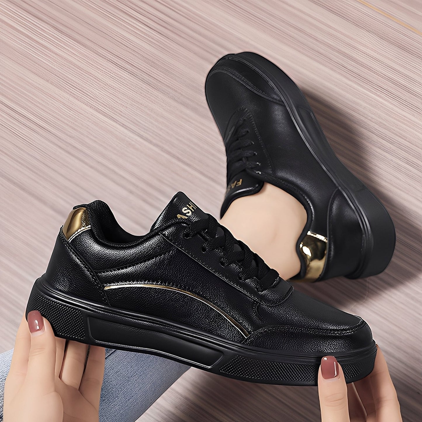 Rexanne - Moderne Damen-Sneaker aus PU-Leder