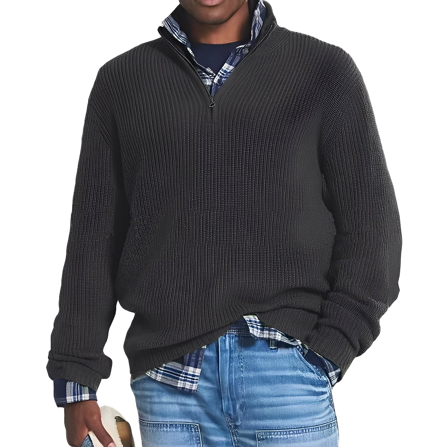 Nickolas - Einfacher, angenehmer Männerpullover