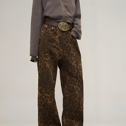 Felecia - Modische, bedruckte weite Damenjeans