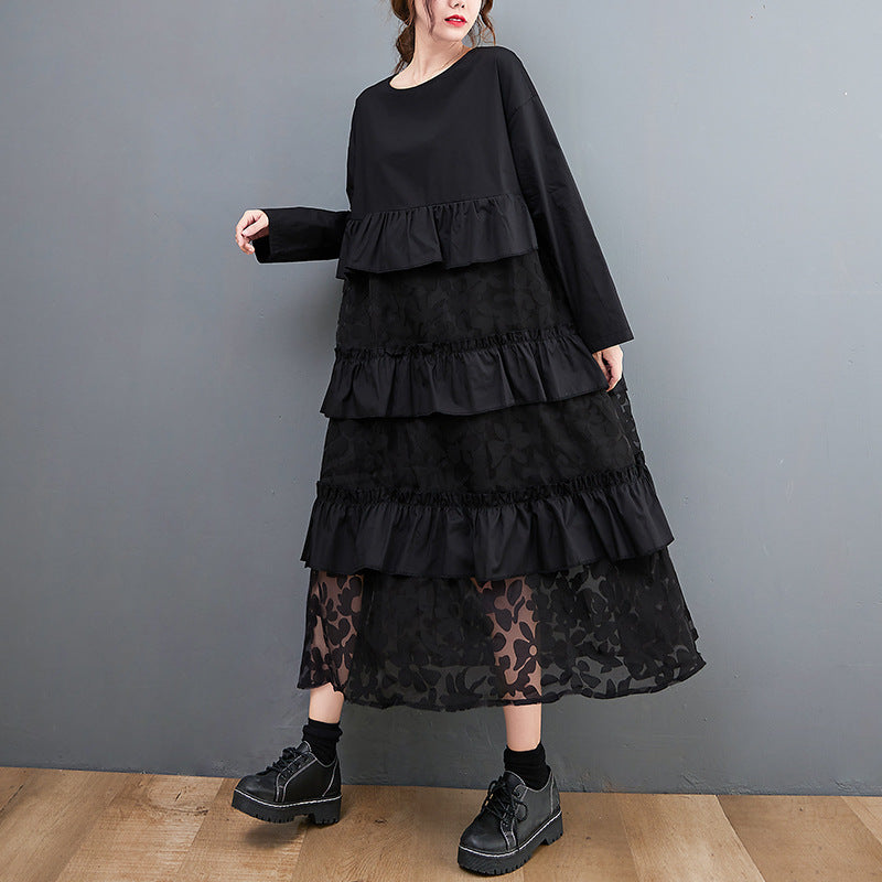Lauryn - Weites Boho-Kleid mit Details für Damen
