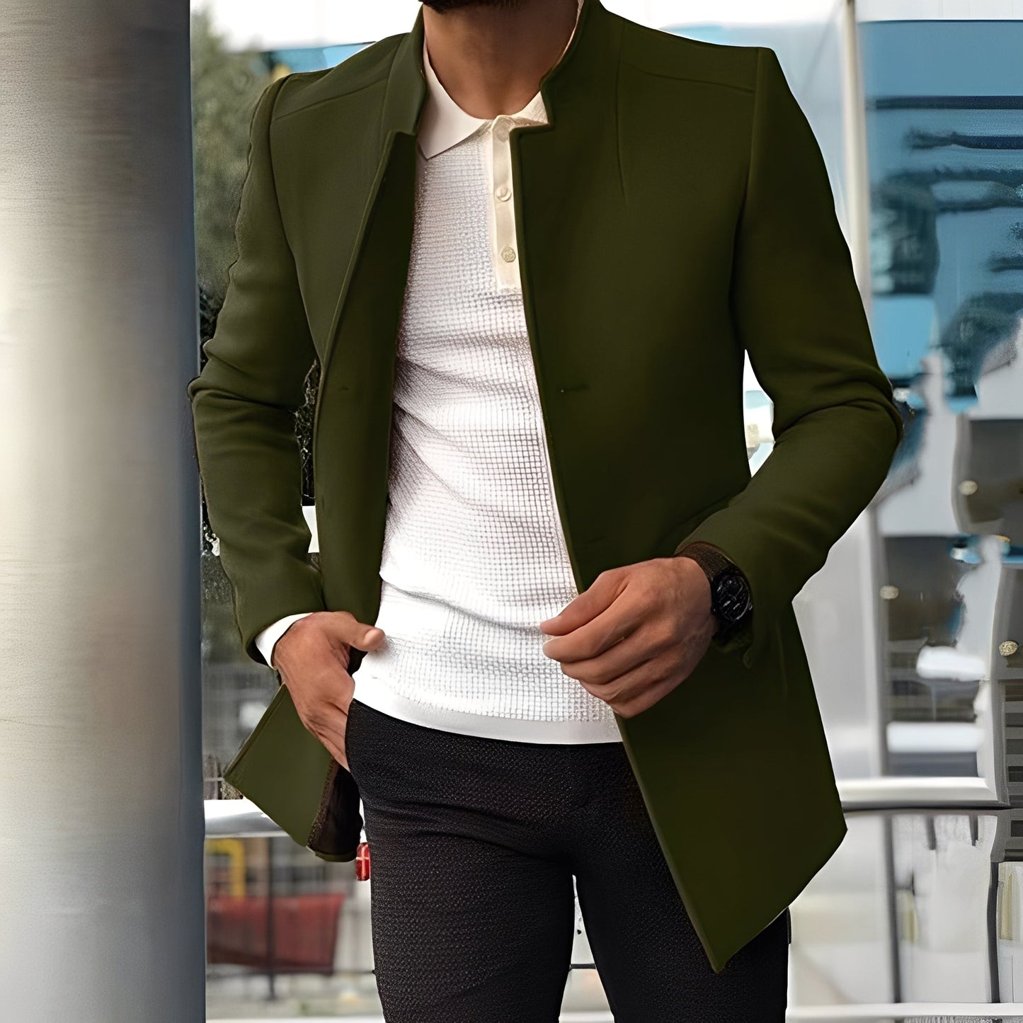 Joshua - Modische Slim-Fit-Jacke für Herren