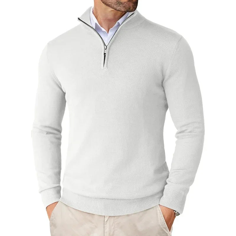Bowen - Modischer Herrenpullover mit Reißverschluss