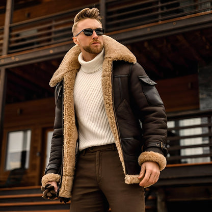 Jarod - Stylische Herren-Winterjacke mit Fleece
