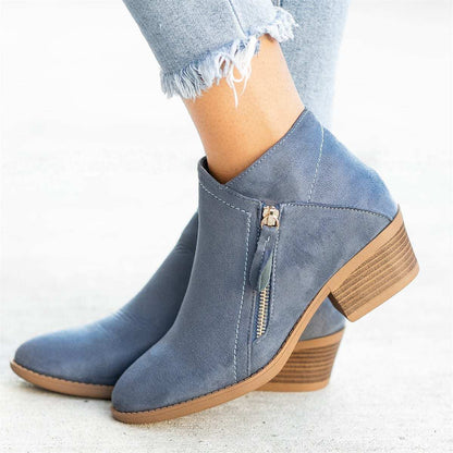 Elizabeth - Anmutige Wildlederstiefel für Frauen