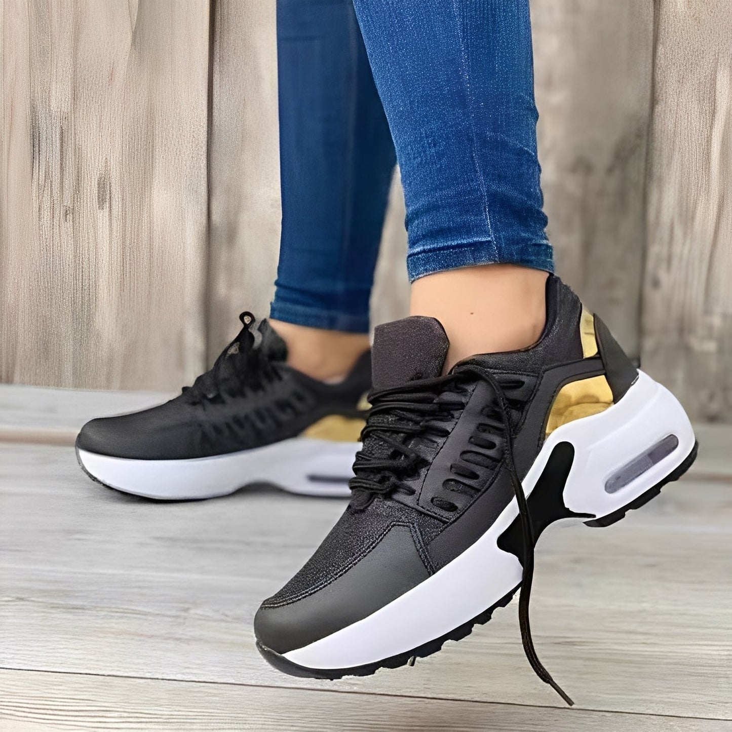 Evaline - Bequeme Damensneaker aus Mesh