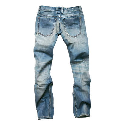 Kaleb - Klassische Jeans mit Beschädigungen für Herren