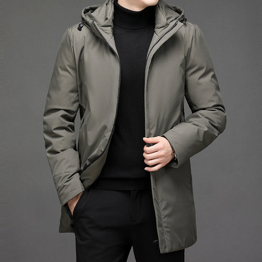 Gerrard - Warme Männerjacke mit Kapuze