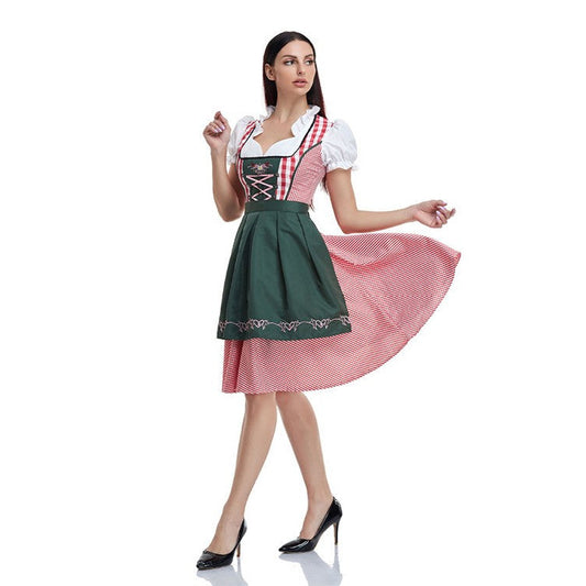 Josepha - Traditionelles Damen Midi Trachtenkleid fürs Oktoberfest