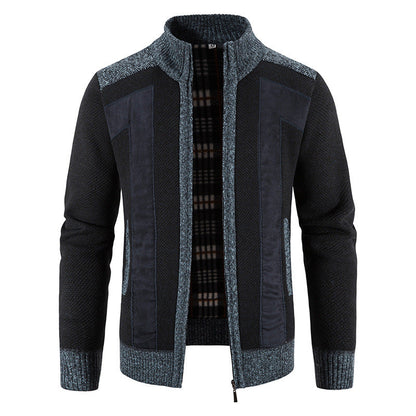 Domenic - Bequeme Herren-Fleecejacke mit Reißverschluss