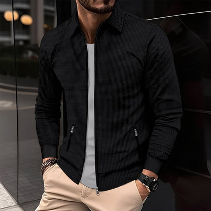 Anthony - Moderne Männerjacke mit Reißverschluss-Taschen