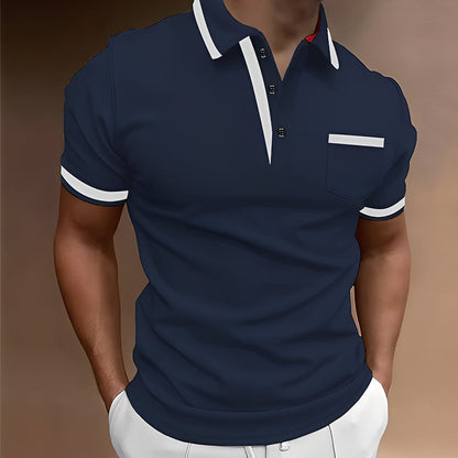 Alijah - Elegantes, schlankes Herren-Poloshirt