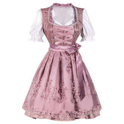 Rachael - Traditionelles Oktoberfest-Dirndl mit Schleife für Damen