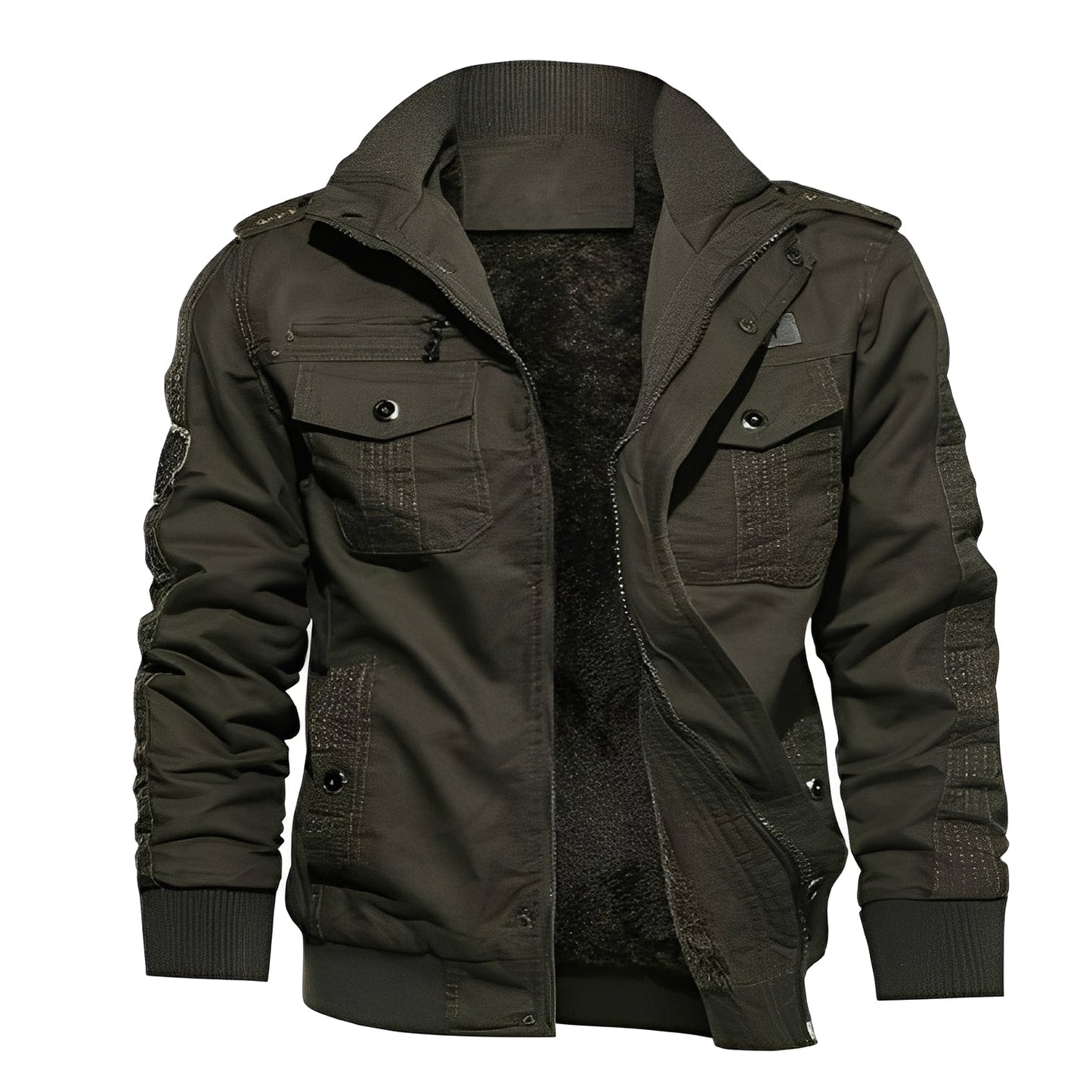 Gary - Elegante Herren-Fleecejacke mit Taschen