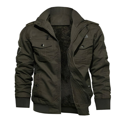 Gary - Elegante Herren-Fleecejacke mit Taschen
